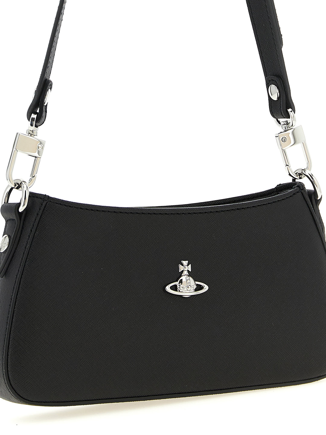 Vivienne Westwood Tasha Shoulder Bags - Black | c74dd4f3f10ed7a134930505f7e8b301f81fd310
