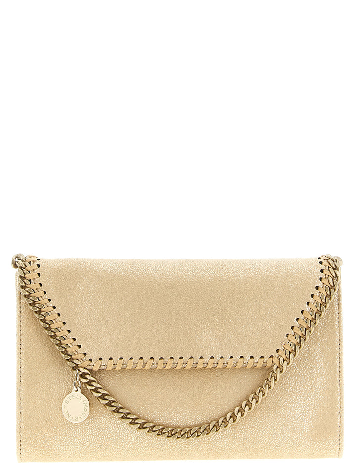 Stella Mccartney Falabella Chain Wallet Wallets and Card Holders - Gold | ae4d6c12352a8f55291f0875d9c83cf40e0a82e4
