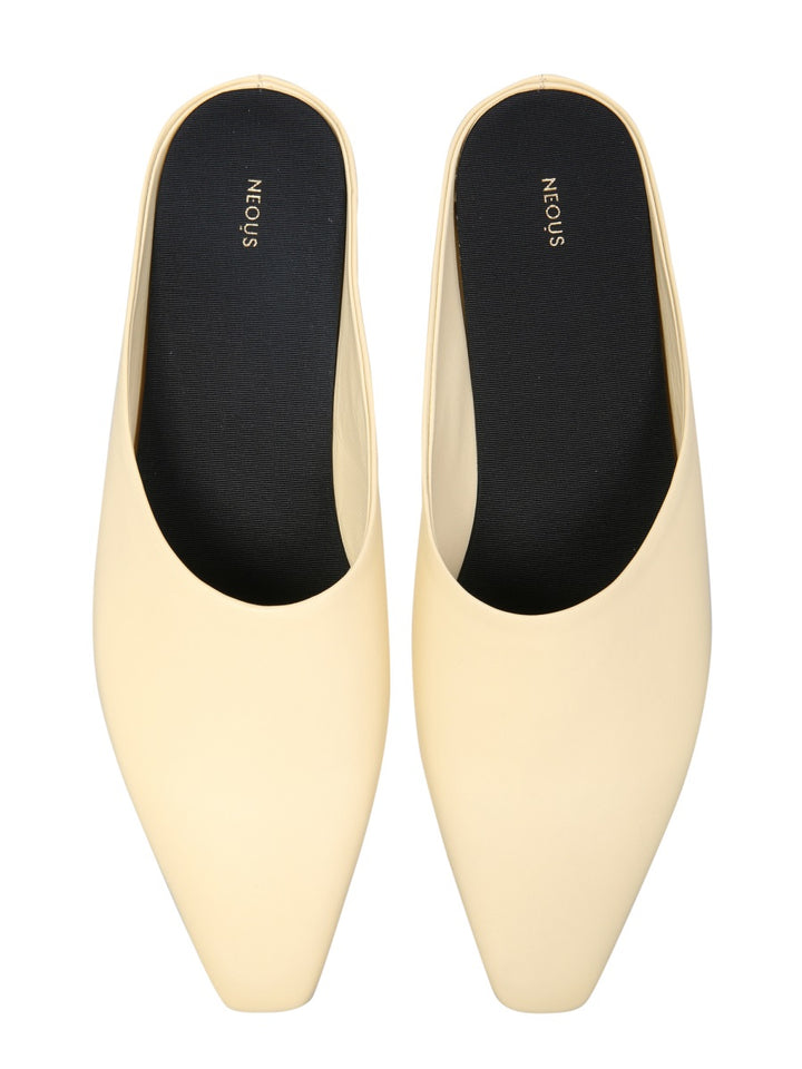Neous Flat Shoes - Yellow | Wanan Luxury
