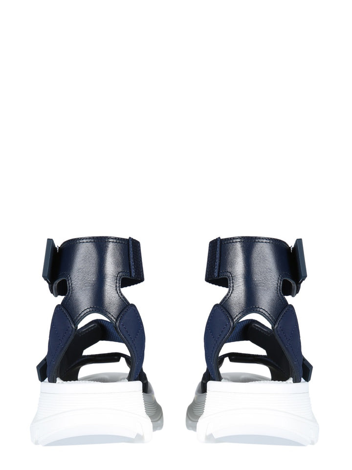 Alexander McQueen Sandals - Blue | Wanan Luxury