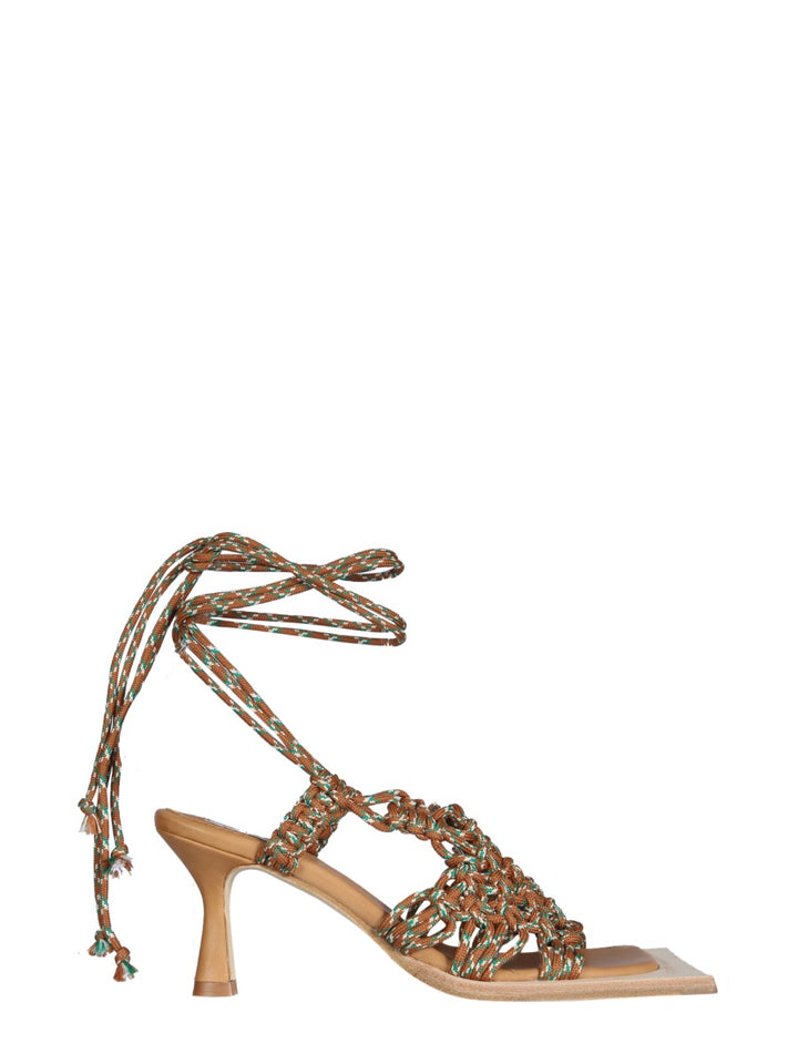 Miista Sandals - Brown | Wanan Luxury