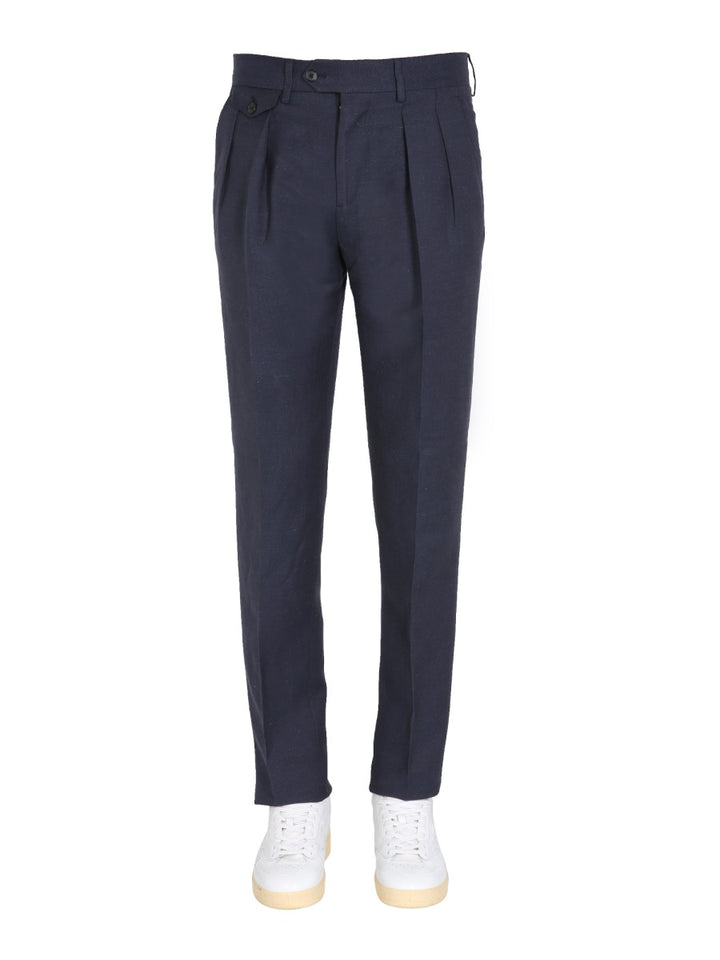 Lardini Pants - Blue | Wanan Luxury