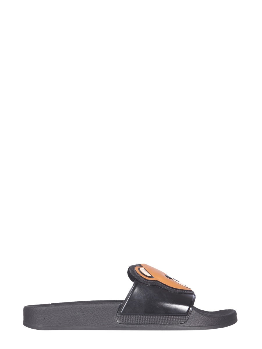 Moschino Sandals - Black | 4ec8ba8a1ddb8fd144be79f8867e386c713e5481