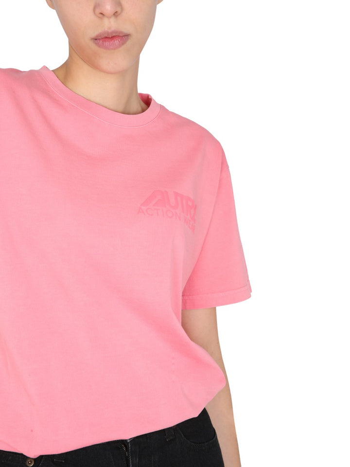 Autry T shirts - Pink | Wanan Luxury
