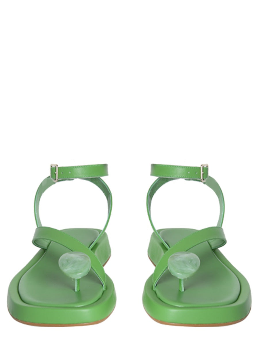 Gia Borghini Sandals - Green | 1221b6d963f9b42bf8bcc67927efa8f293b1247e