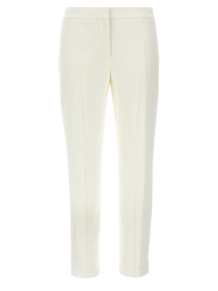 Mcqueen Crepe Pants - White | c3261dd579f3623e8fbad2ff9181a386562a8f12