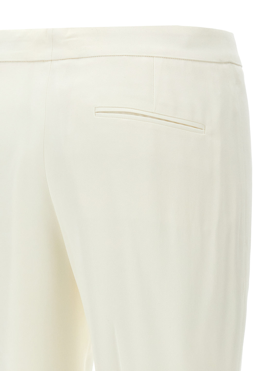 Mcqueen Crepe Pants - White | be62bf23d8aea3dfee3cef0e677eba9b78382cc7