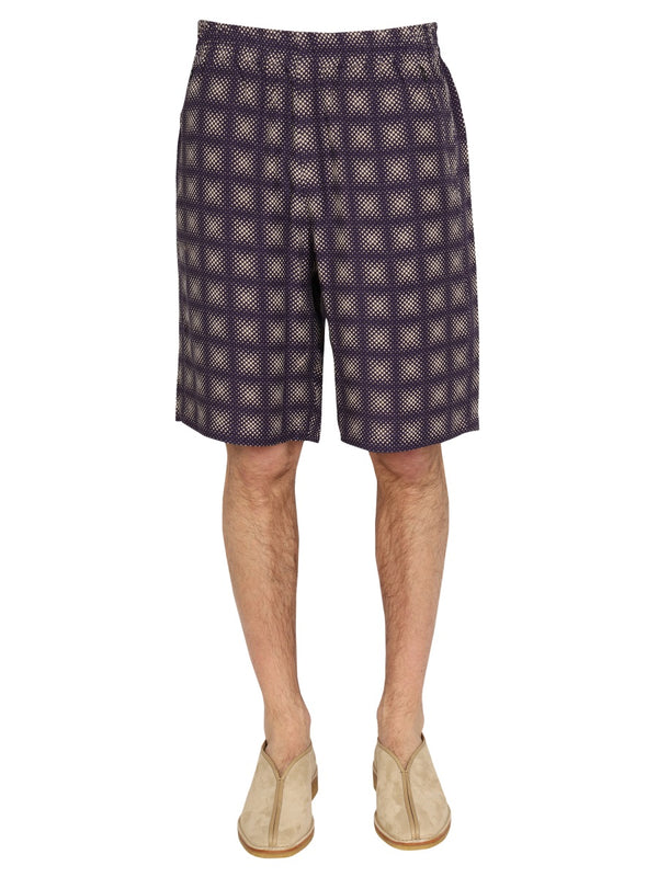 Check Print Bermuda