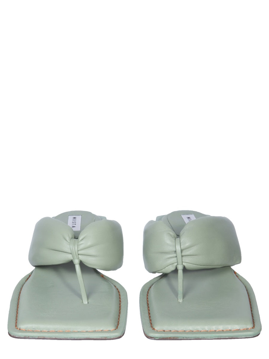 Miista Sandals - Green | Wanan Luxury