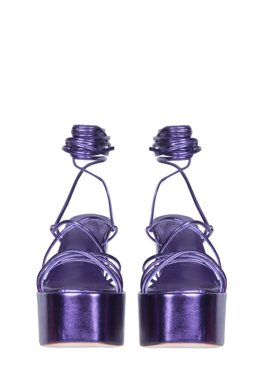 Paris Texas Wedges - Purple | b41d4e1242f5bc76ed391f639003d0d97cebf218