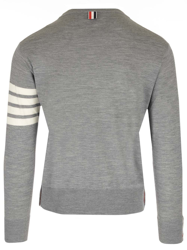 4-Bar Knitwear Grey
