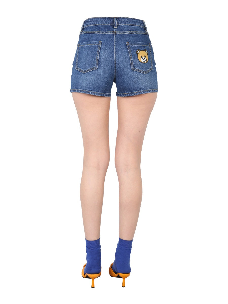 Moschino Shorts - Blue | Wanan Luxury