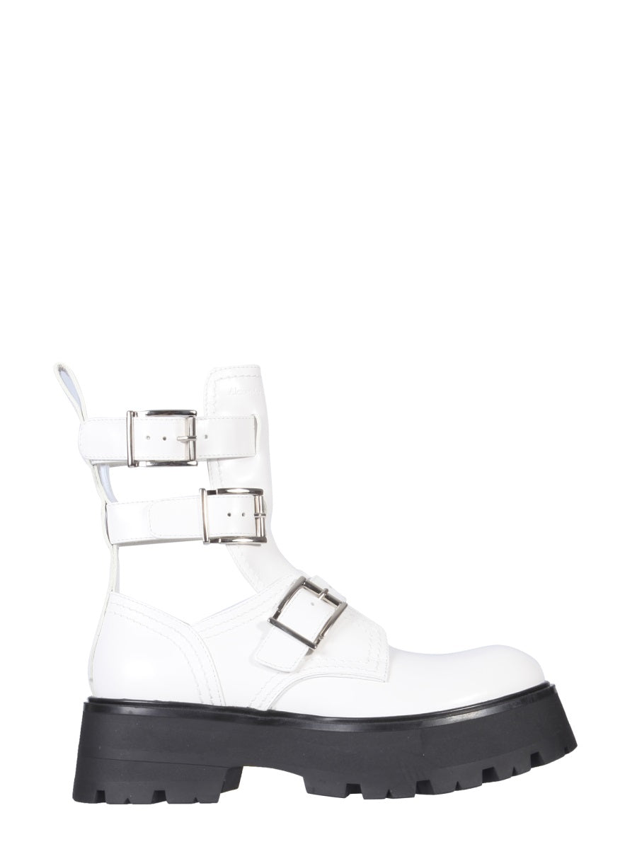 Alexander Mcqueen Boots - White | e1ebe17b7da4571e98959e5091aa3ccde67156d7