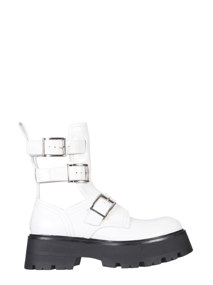 Alexander Mcqueen Boots - White | e1ebe17b7da4571e98959e5091aa3ccde67156d7