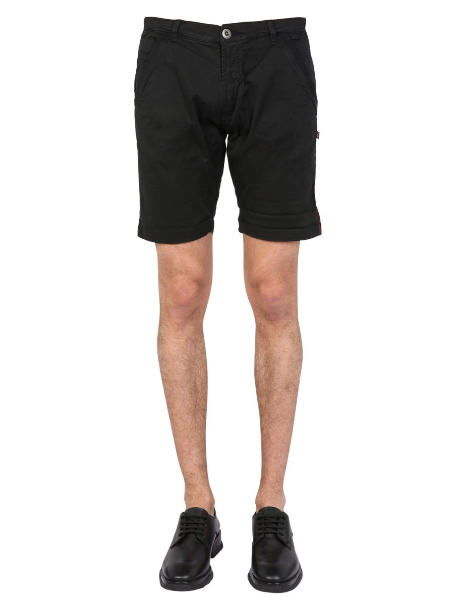 Alpha Industries Shorts - Black | Wanan Luxury