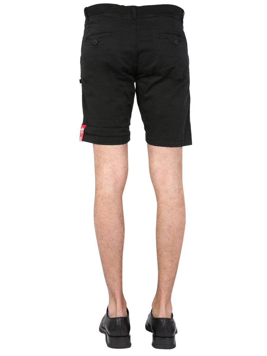 Alpha Industries Shorts - Black | Wanan Luxury