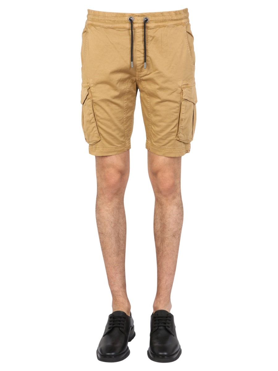 Alpha Industries Shorts - Brown | Wanan Luxury