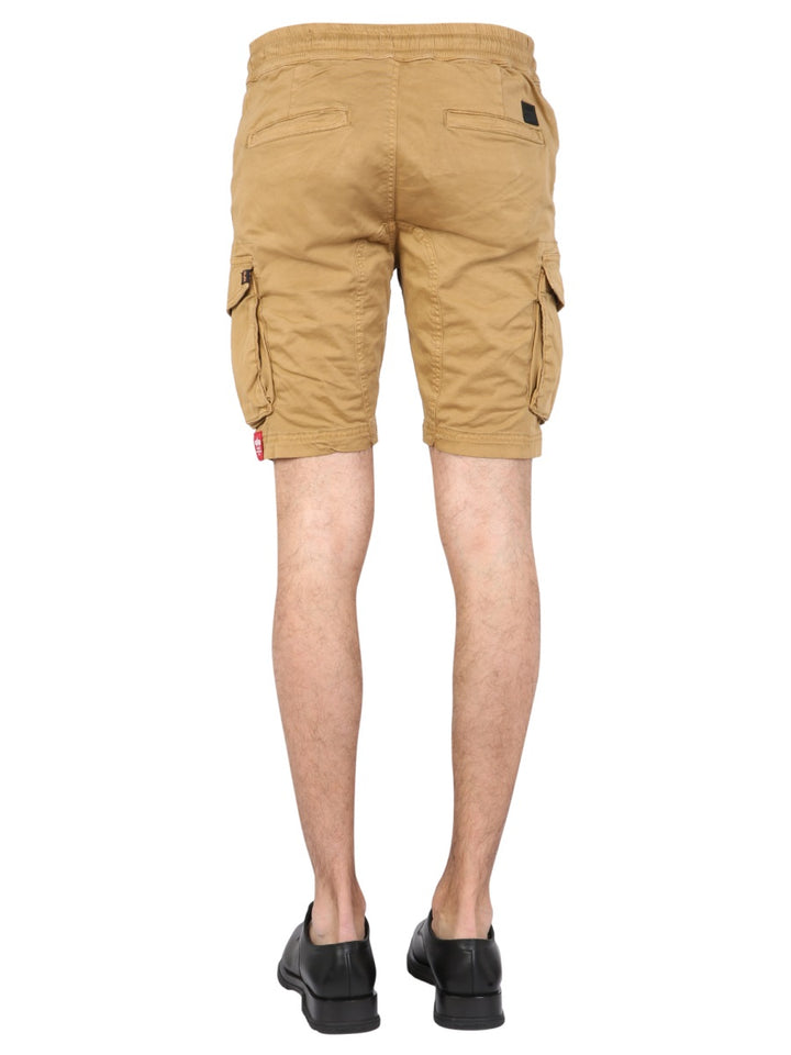 Alpha Industries Shorts - Brown | Wanan Luxury