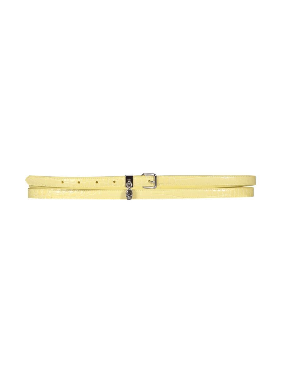 Alexander Mcqueen Belts - Yellow | d5aa2b60a858ef442de6227a75876f43d94f5528