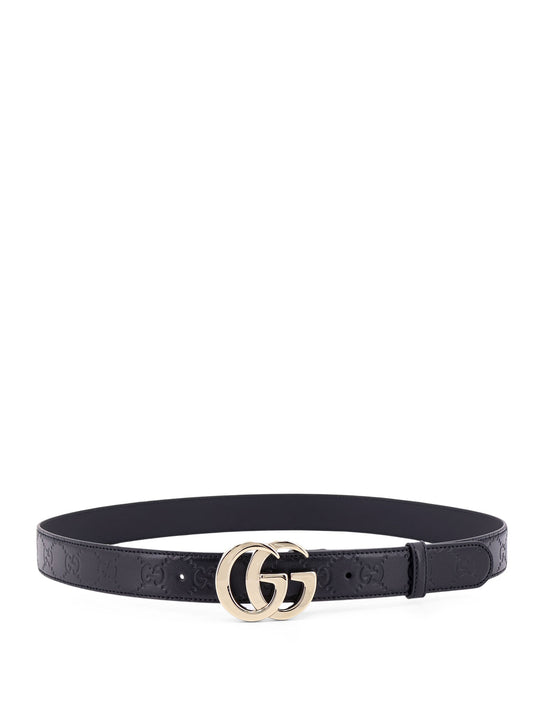 Gg Milano Leather Belt
