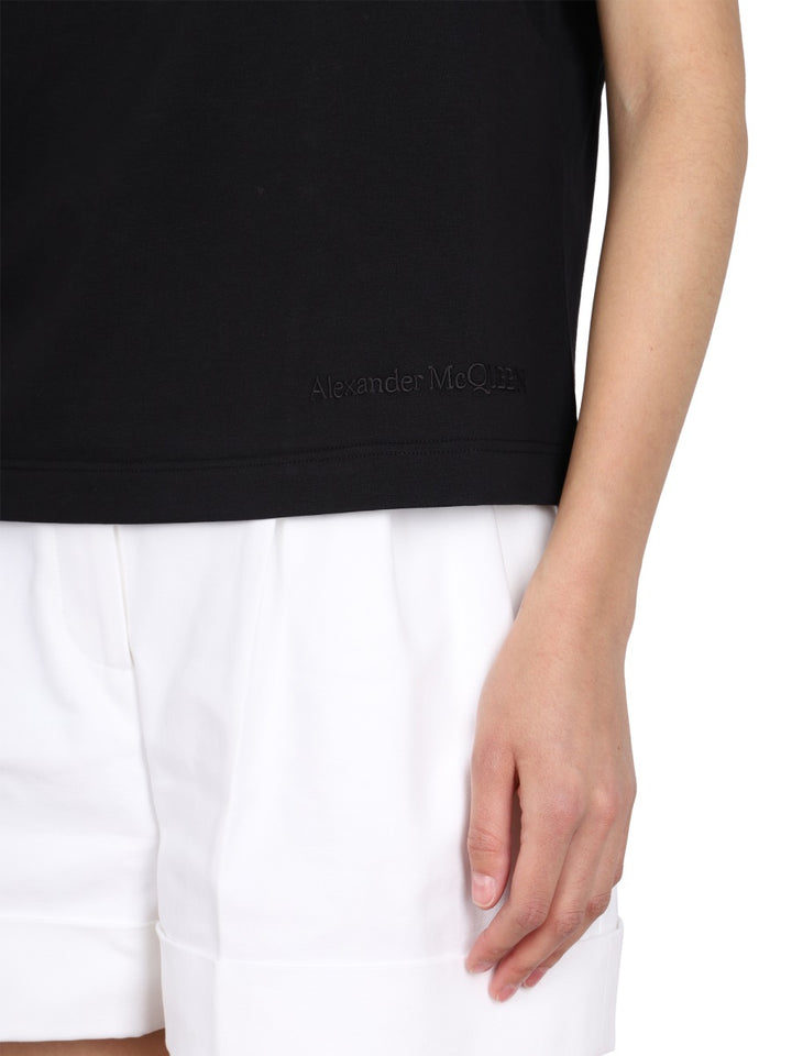 Alexander McQueen T shirts - Black | Wanan Luxury