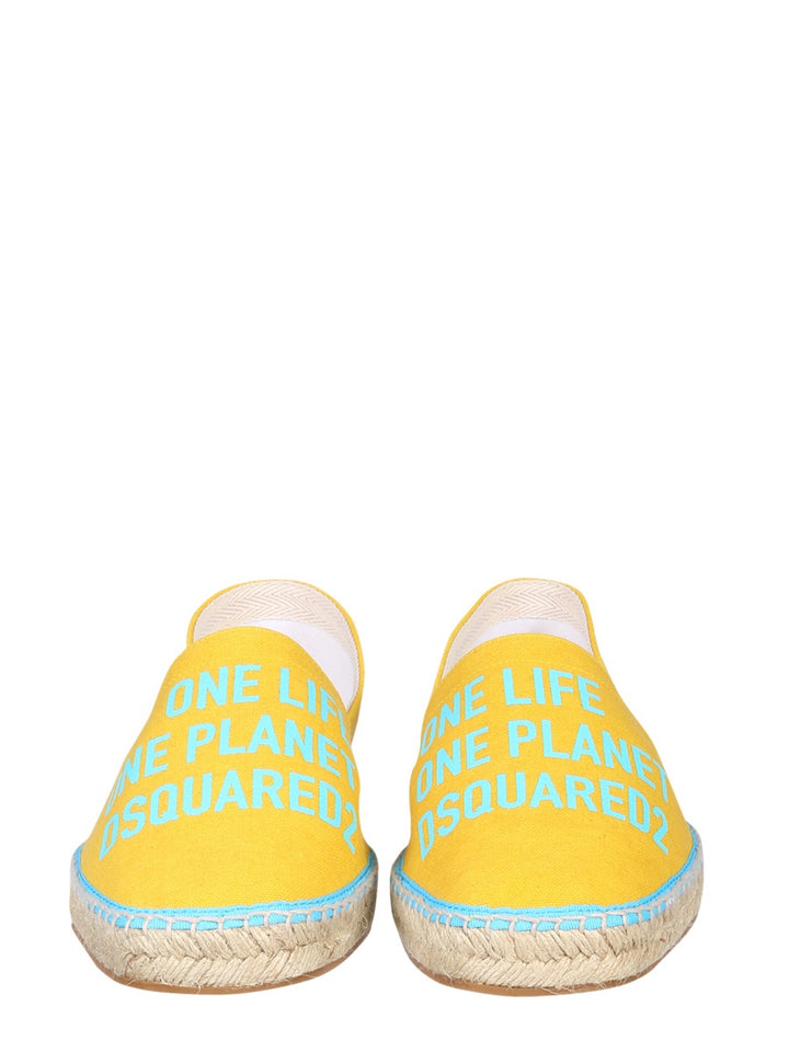 Dsquared2 Flat Shoes - Yellow | f048942562ccbe24291660130ba4f9a057c0275b