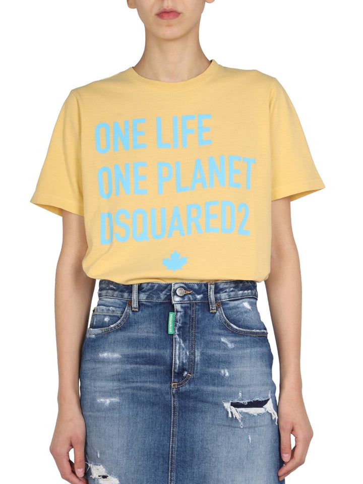 Dsquared2 T shirts - Yellow | Wanan Luxury