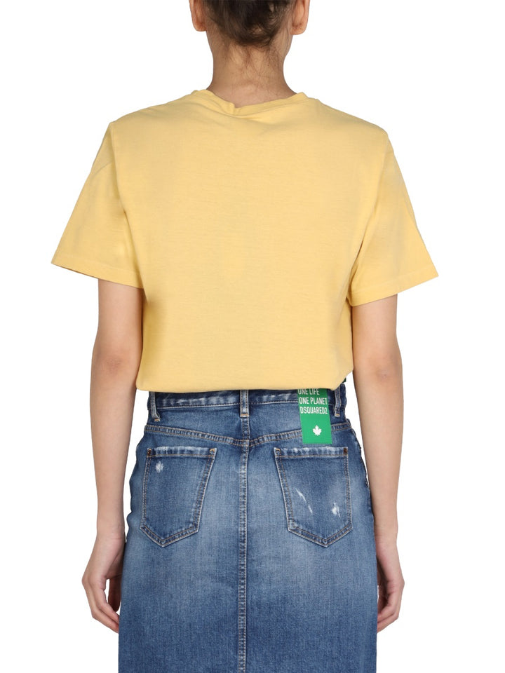 Dsquared2 T shirts - Yellow | Wanan Luxury