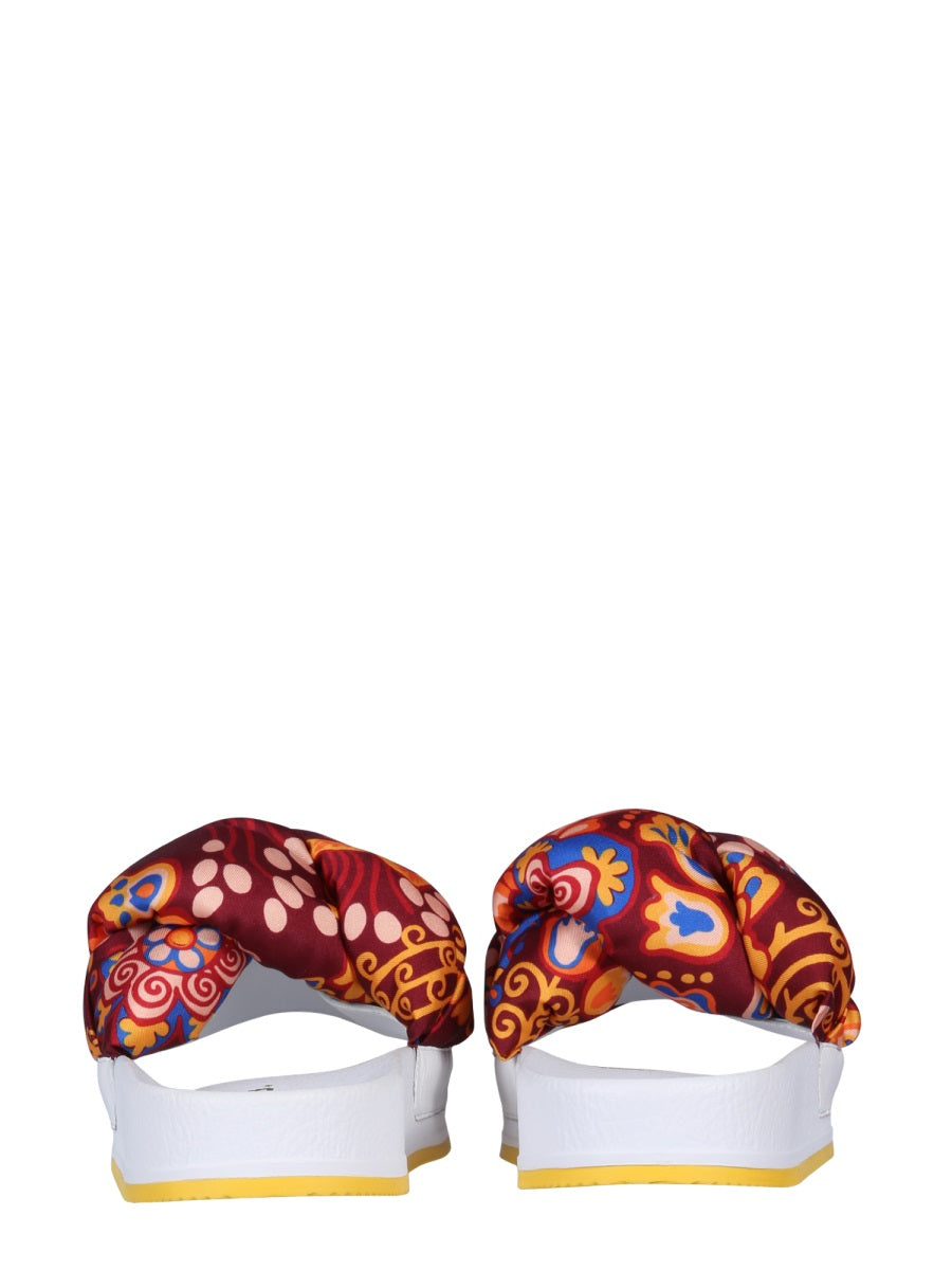 La Double J Sandals - White | de0969ce27a868ac3f889f36a934fbe27470a88d