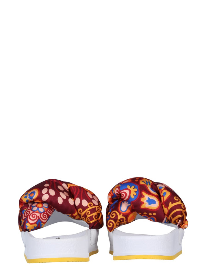 La Double J Sandals - White | de0969ce27a868ac3f889f36a934fbe27470a88d