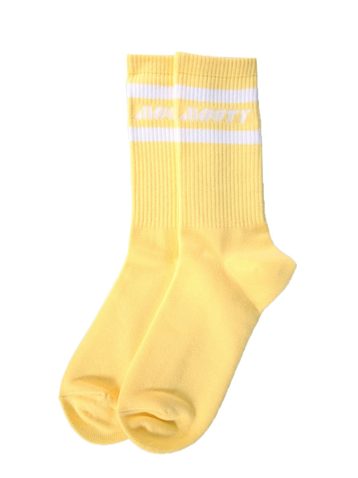 Mouty Socks - Yellow | Wanan Luxury