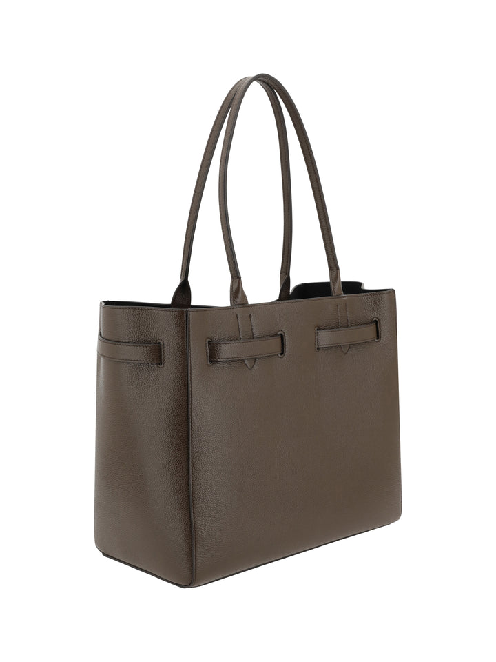 GRAIN LEATHER MEDIUM TOTE