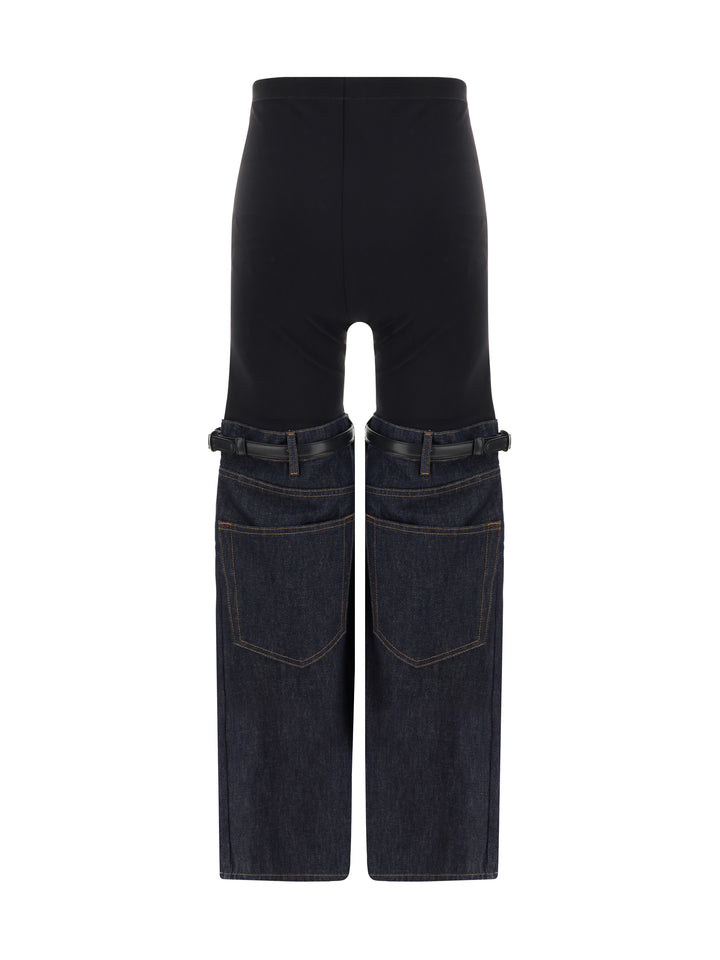 HYBRID DENIM TROUSERS