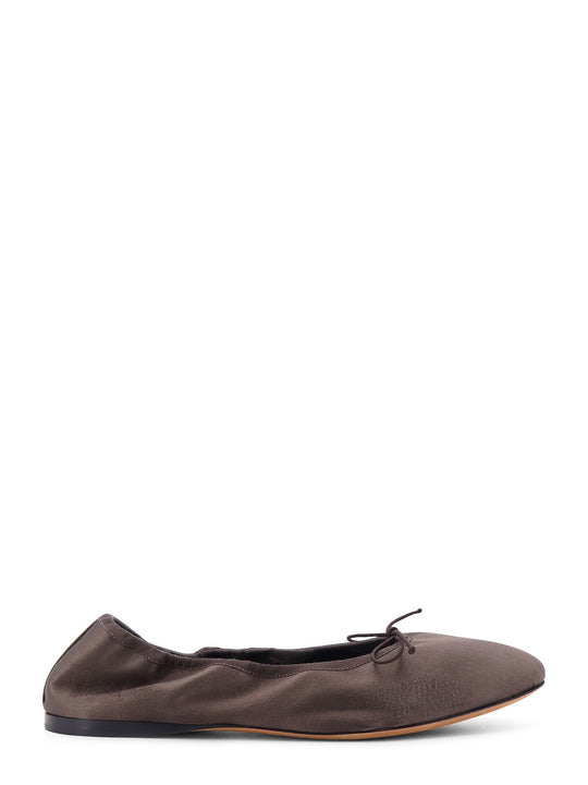 Awar Flat Satin Ballerinas