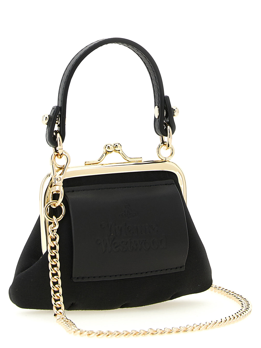 Vivienne Westwood Mini Granny Hand Bags - Black | 37746e5787988f9d3ee23ffcc727272869d1a9fa