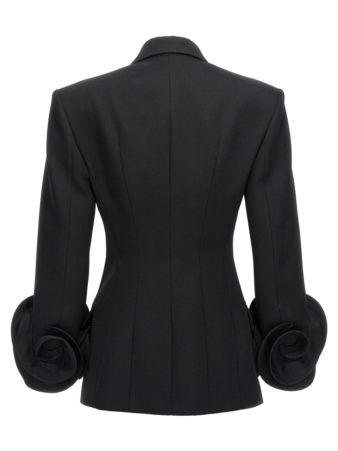 Valentino Rose Blazer Blazer And Suits Black