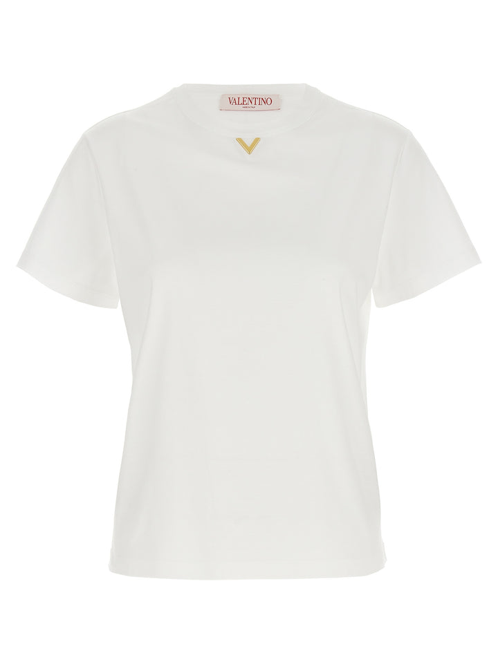 V Gold T-Shirt White