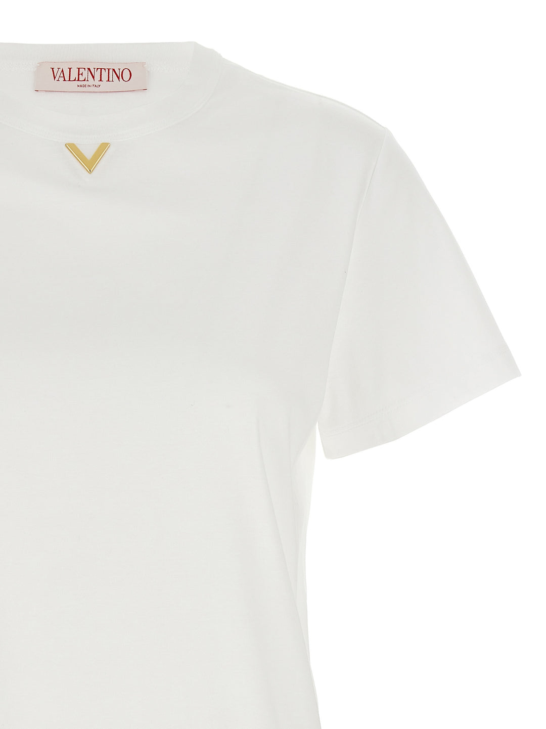 V Gold T-Shirt White