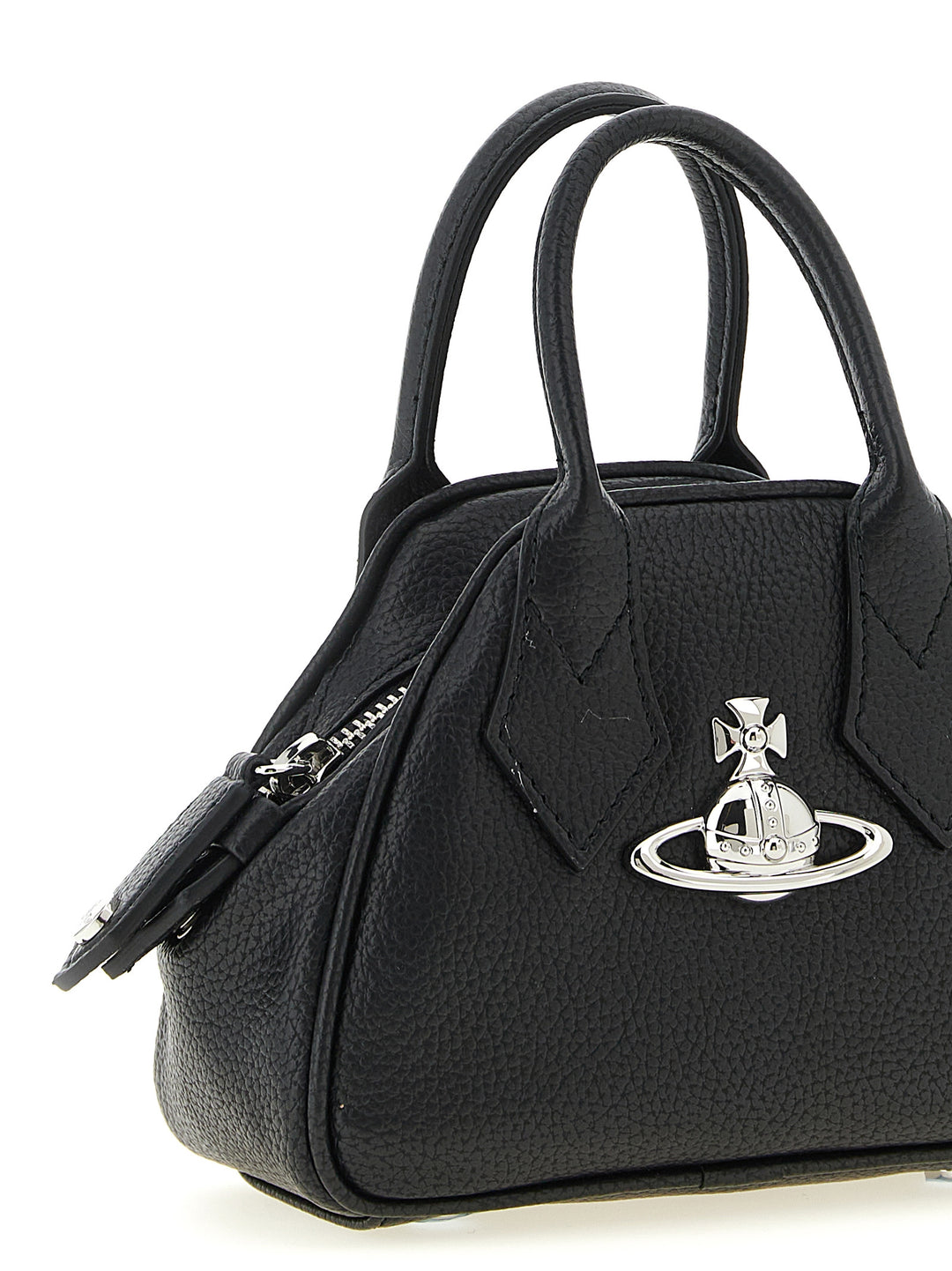 Vivienne Westwood Mini Yasmine Hand Bags - Black | d52a875515dd6889c184cbce83b8d7d719c337e3