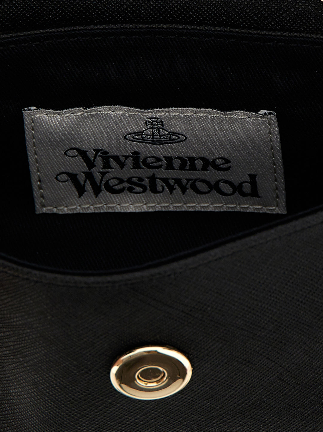 Vivienne Westwood Small Purse Chain Shoulder Bags - Black | 76cc20c3251fc98dc6c3a25a86fd7cd1302bb49a