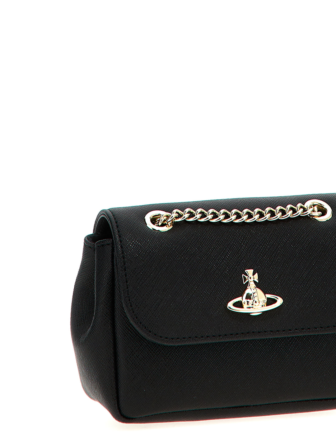 Small Purse Chain Crossbody Bags Black