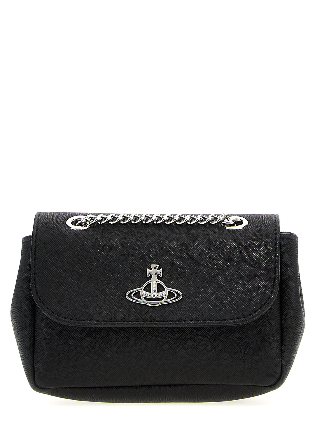 Small Purse Chain Crossbody Bags Black