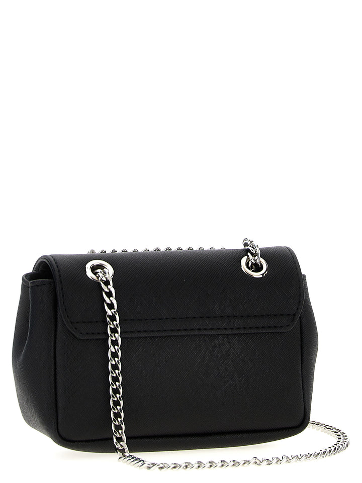 Small Purse Chain Crossbody Bags Black