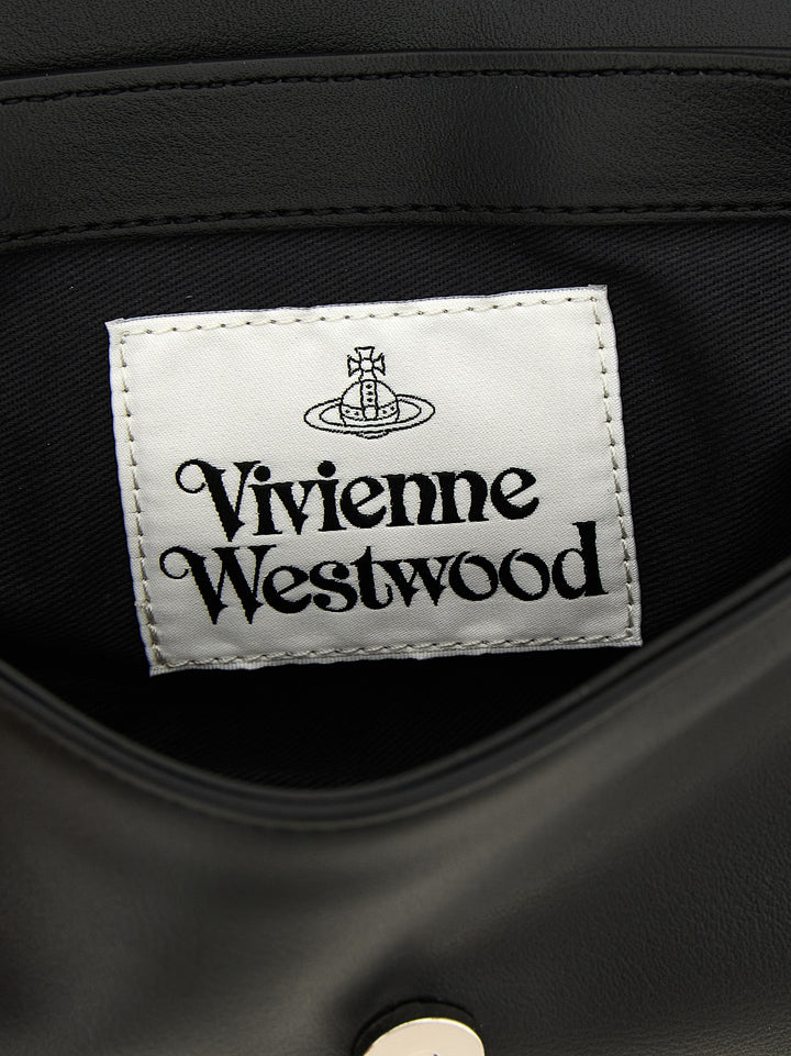 Vivienne Westwood Chain Crossbody Purse Crossbody Bags - Black | b3c5942cac515f6455b6a838738633b676537218