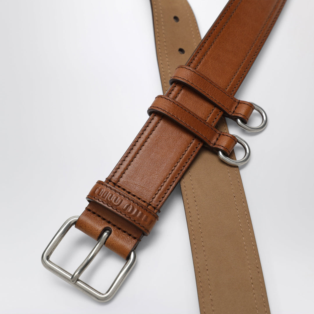Miu Miu Belts - Brown | 474edc9280c324201cfe3977c69ed8e8908426f4