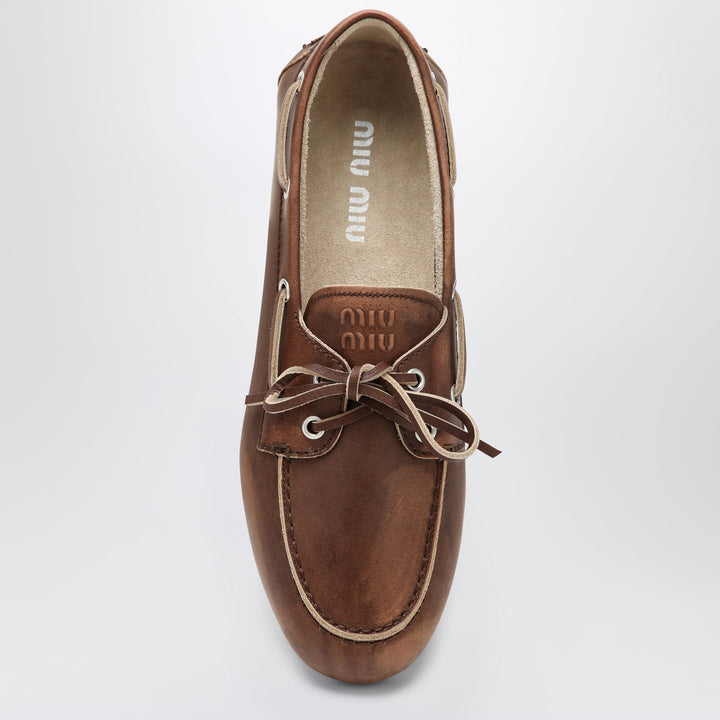 Miu Miu Apparel & Accessories - Brown | 0bcd00e2c627f5ae0881d7a574df4b71f48802b1