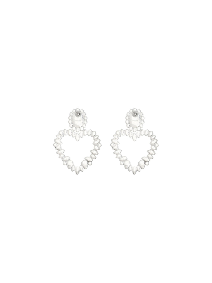 CRYSTAL HEART EARRINGS