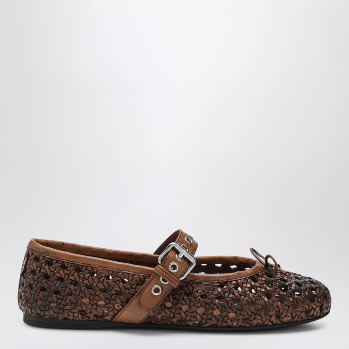Miu Miu Shoes - Brown | 011e3c353630b20a1d01f05a2701adf1cc69e0e0
