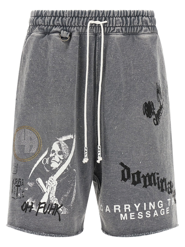 Paly Carrying The Message Bermuda and Short - Gray | 80ceab3e7fe7b20e0b1d7a12f2222d2fa2bb20a4