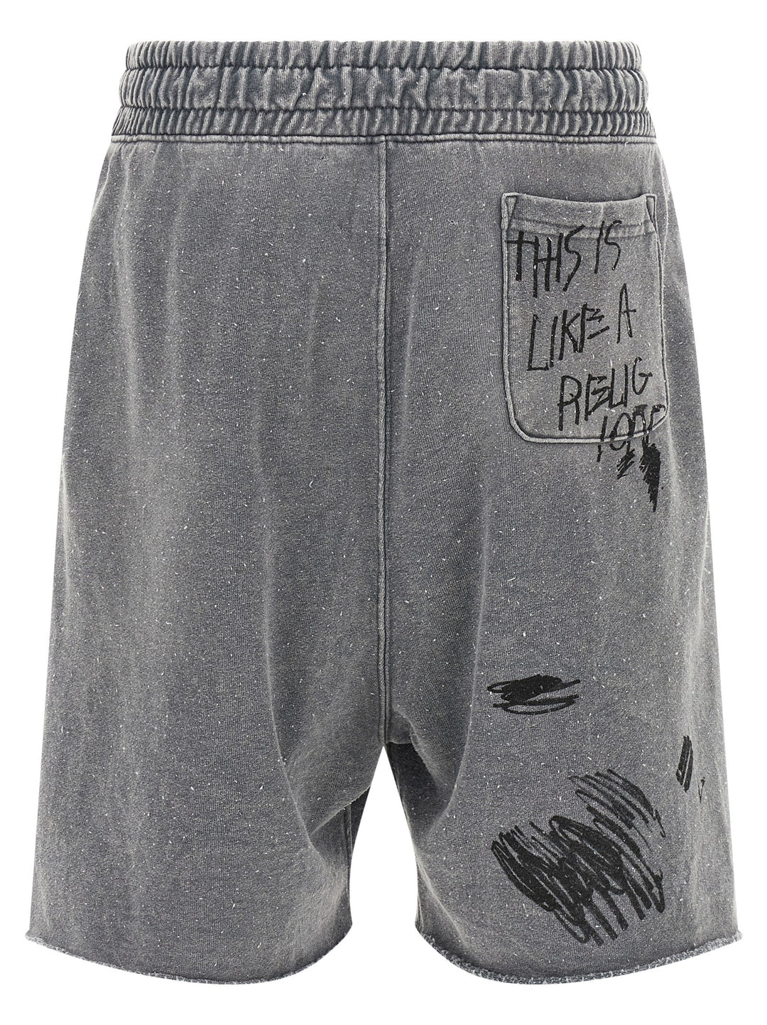 Paly Carrying The Message Bermuda and Short - Gray | b99acc7a378b017d2d19570bcbb0e6358529d12a